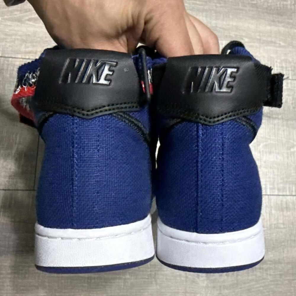 Nike Stussy x Vandal High Deep Royal Blue DX5425-400 Size 5 Men / 6.5 Women - Picture 5 of 8